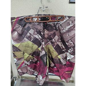 Tony Hawk Board Shorts Graphic Print Men's Size 38 Swim Trunks